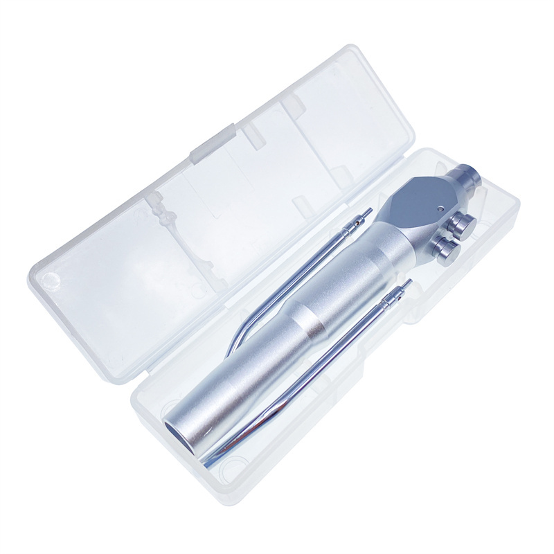 Dental Air Water Spray Triple Syringe 3 Way Handpiece 2 Nozzles Tips Straight