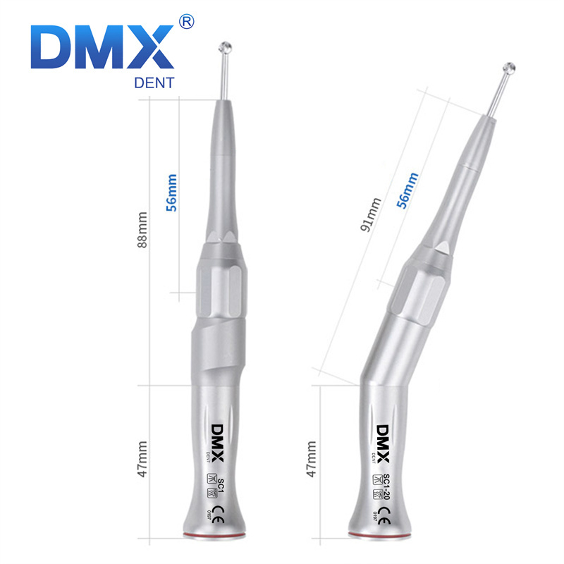 DMXDENT SC2-20（1/2）/SC1/SC1-20 Dental 1:2 Surgical Osteotomy Low Speed Handpiece 20º Contra Angle for NSK/KAVO