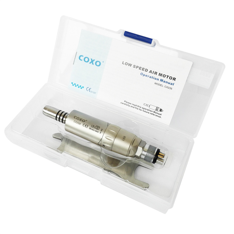 YUSENTDENT Dental Fiber Optic Air Motor Handpiece COXO Internal Water NSK 2/4/6 Hole