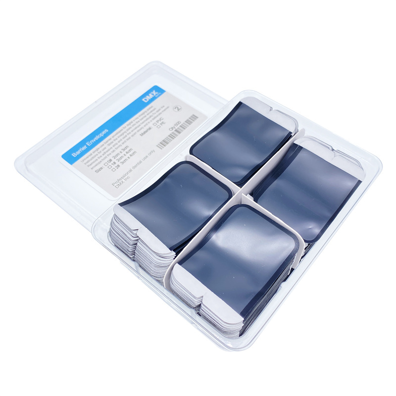 DMXDENT Barrier Envelopes for Dental X Ray Digital Phosphor Plate Sensor  Size #0/#1/#2