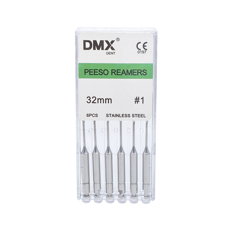 DMXDENT Peeso Reamers Dental Endodontic Root Canal Files 28mm/32mm