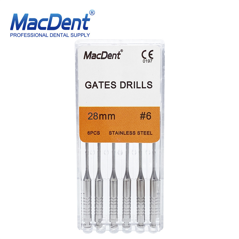 Macdent Gates Drill Dental Endodontic Root Canal Files 28mm/32mm