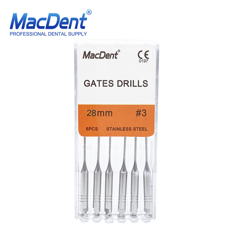 Macdent Gates Drill Dental Endodontic Root Canal Files 28mm/32mm