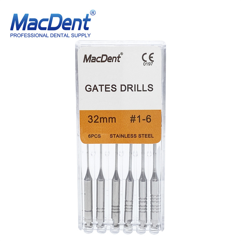 Macdent Gates Drill Dental Endodontic Root Canal Files 28mm/32mm
