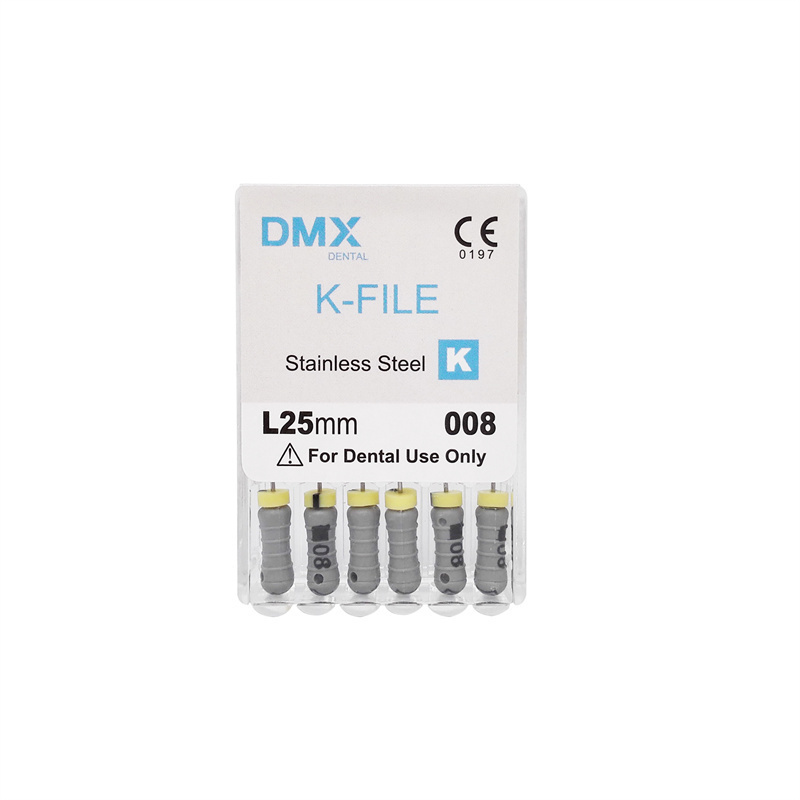 DMX Dental Endo Endodontics  Hand Use Root Canal K-File + Free Gift