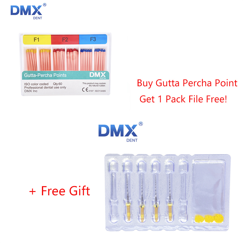 DMXDENT Dental Gutta Percha Points Dental Universal Root Canal