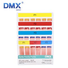 Free Gift DMXDENT Dental Universal Endo Root Canal Gutta Percha Points F1-F3