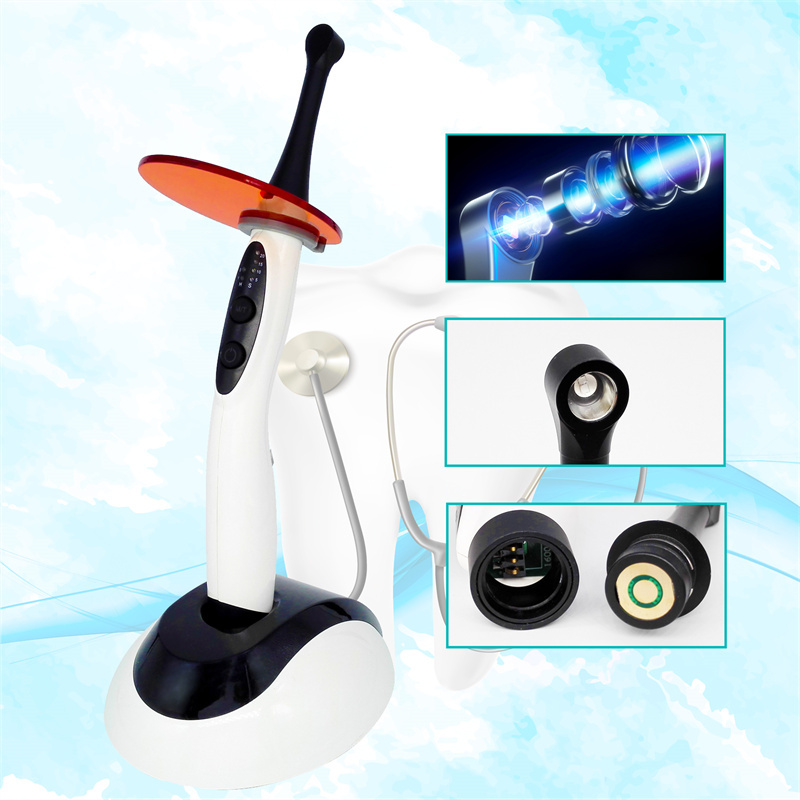 Woodpecker Style O-Light Dental Wireless Curing Light 1 Second Resin Cure LED Lamp