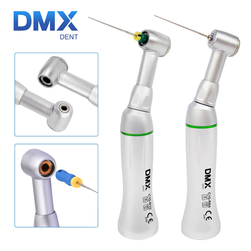 DMXDENT C10-R10/C10-R64 Dental Low Speed Contra Angle Handpiece 10:1 / 64:1