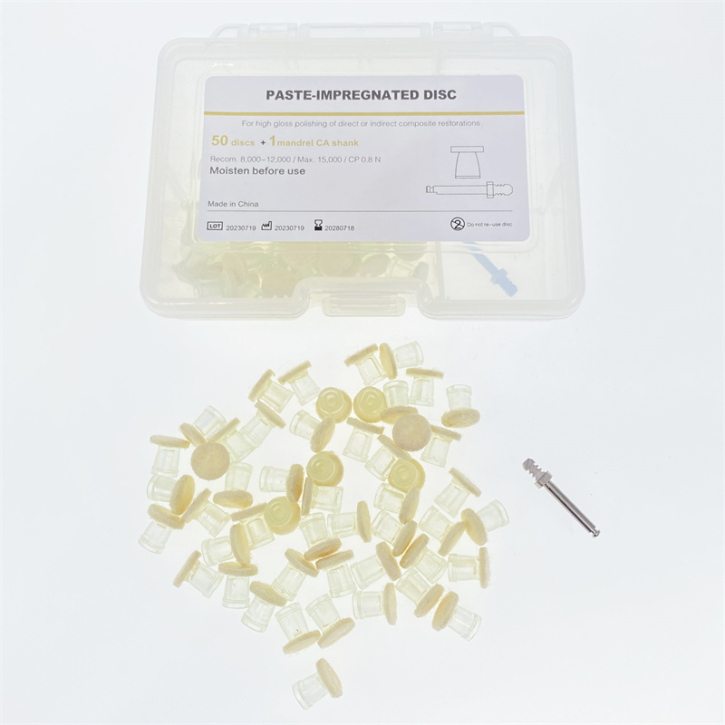 Disques à Polir Diamantés Pour Dentiste - Style EVE, Imprégnés De Pâte, Neufs Pour Composite