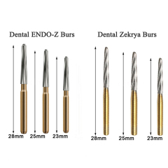 Dental Surgical Endo Zekrya Endo-Z Carbide Tungsten Drill Burr FG Bur 23mm/25mm/28mm