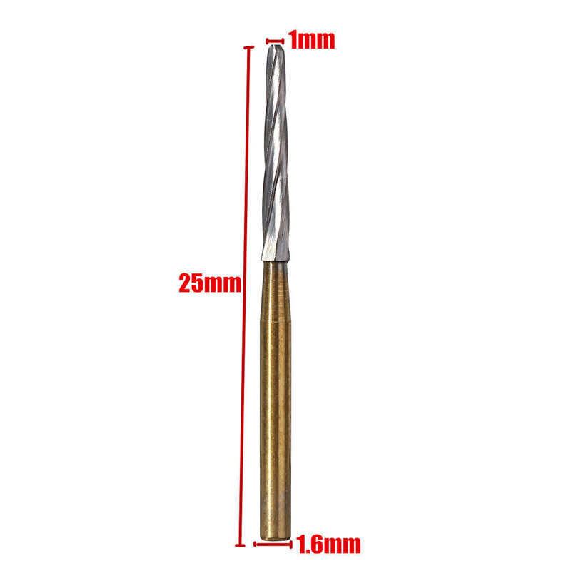 Dental Surgical Endo Zekrya Endo-Z Carbide Tungsten Drill Burr FG Bur 23mm/25mm/28mm