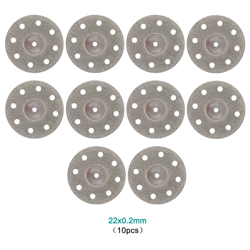 `Dental Diamond Sand Piece Polishing Wheel Films Emery Grinding 10pcs