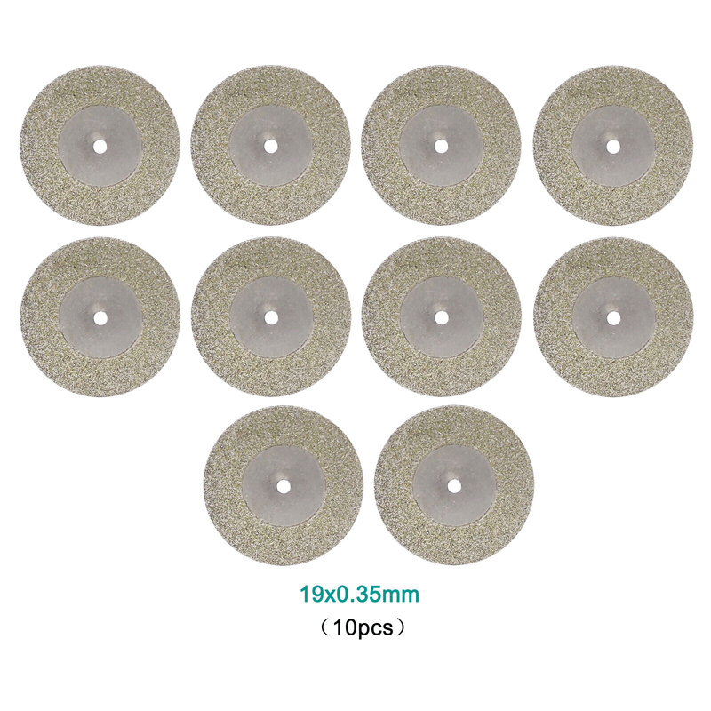 `Dental Diamond Sand Piece Polishing Wheel Films Emery Grinding 10pcs