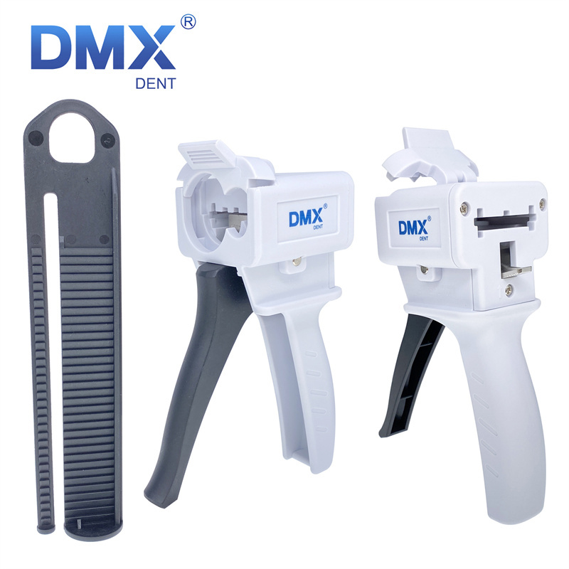 `DMX-Dental 1:1 / 2:1 4:1 / 10:1 Caulk Gun Epoxy Resin Applicator Dispenser Static Mixing Set
