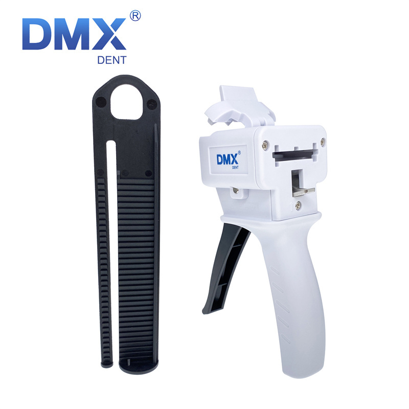 `DMX-Dental 1:1 / 2:1 4:1 / 10:1 Caulk Gun Epoxy Resin Applicator Dispenser Static Mixing Set