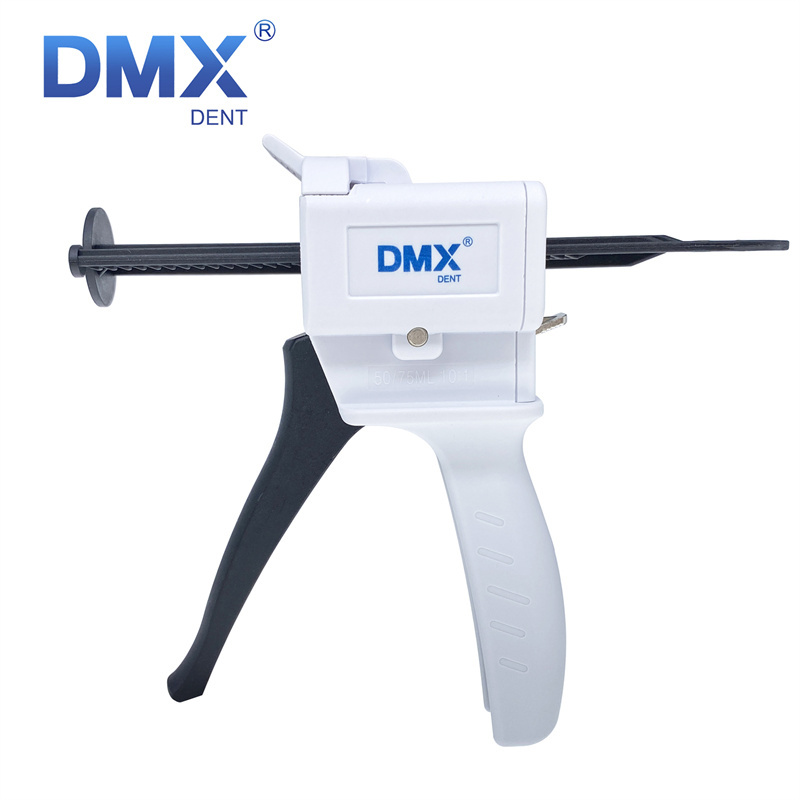 `DMX-Dental 1:1 / 2:1 4:1 / 10:1 Caulk Gun Epoxy Resin Applicator Dispenser Static Mixing Set