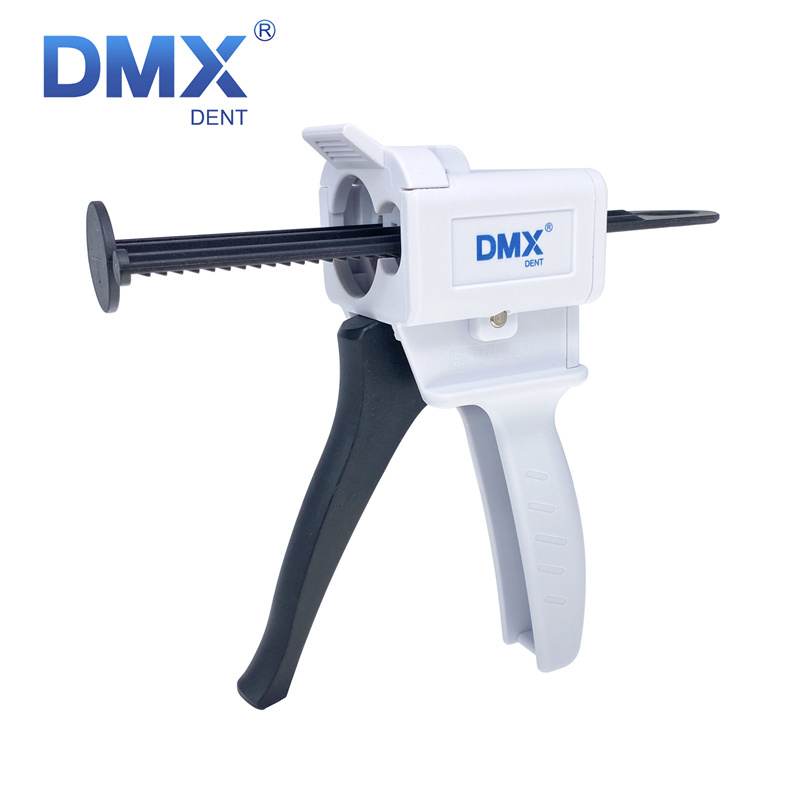 `DMX-Dental 1:1 / 2:1 4:1 / 10:1 Caulk Gun Epoxy Resin Applicator Dispenser Static Mixing Set