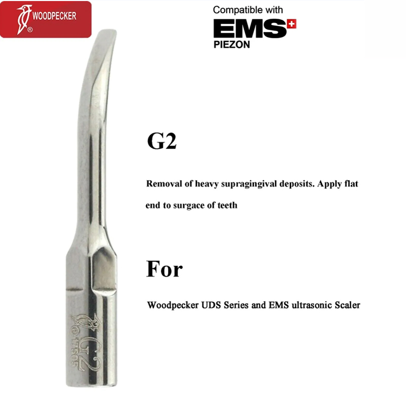 Woodpecker P E G Dental Ultrasonic Piezo Scaler Tip Periodontics Scaling Endodontic For EMS