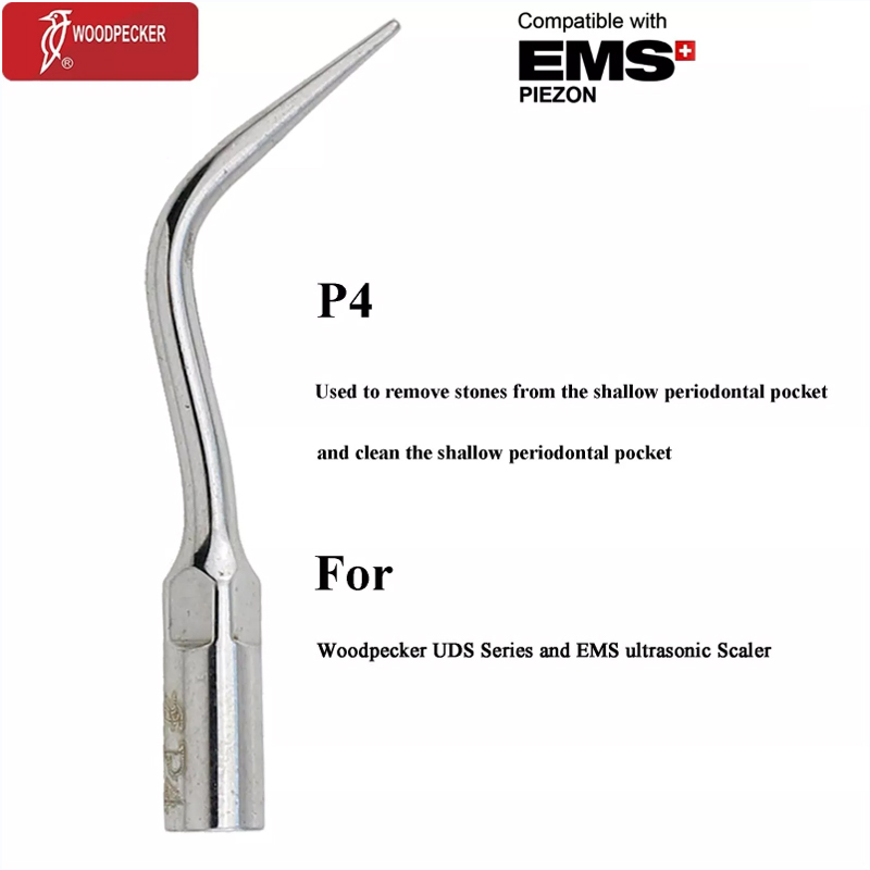 Woodpecker P E G Dental Ultrasonic Piezo Scaler Tip Periodontics Scaling Endodontic For EMS