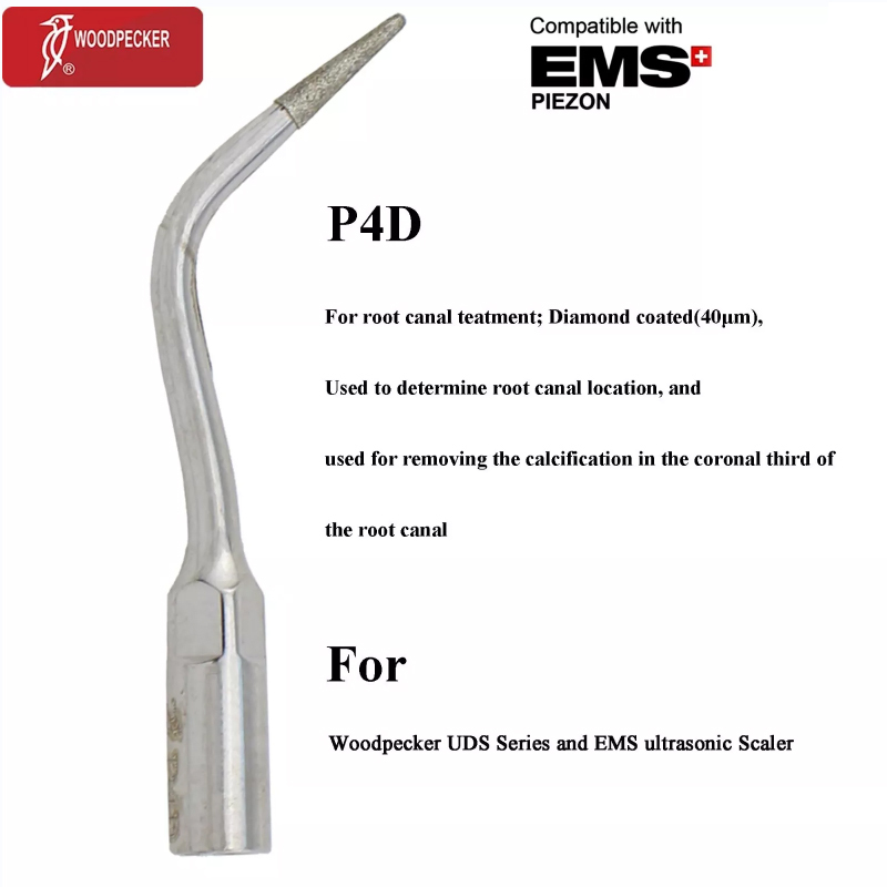 Woodpecker P E G Dental Ultrasonic Piezo Scaler Tip Periodontics Scaling Endodontic For EMS