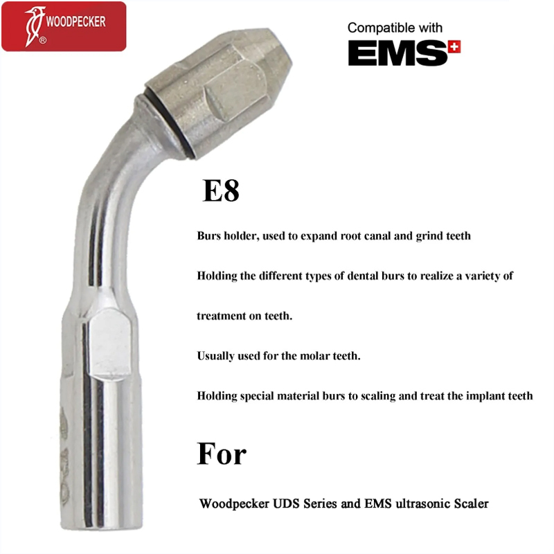 Woodpecker P E G Dental Ultrasonic Piezo Scaler Tip Periodontics Scaling Endodontic For EMS