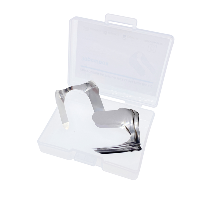 Dental Contoured Anterior Metal Matrix M8 2.0 30pcs/box