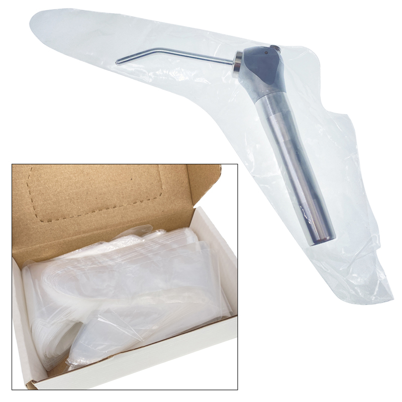 Dental Disposable 3 Way Air Water Syringe Handpiece Sleeve Cover Sheath 6.35x10"