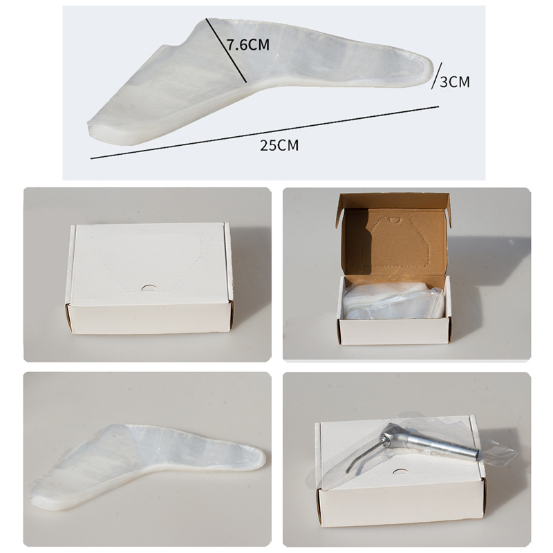 Dental Disposable 3 Way Air Water Syringe Handpiece Sleeve Cover Sheath 6.35x10"