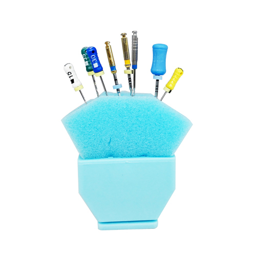 Dental Endodontic Finger Ring File Holder Ruler Foam Sponge Type A / Type B