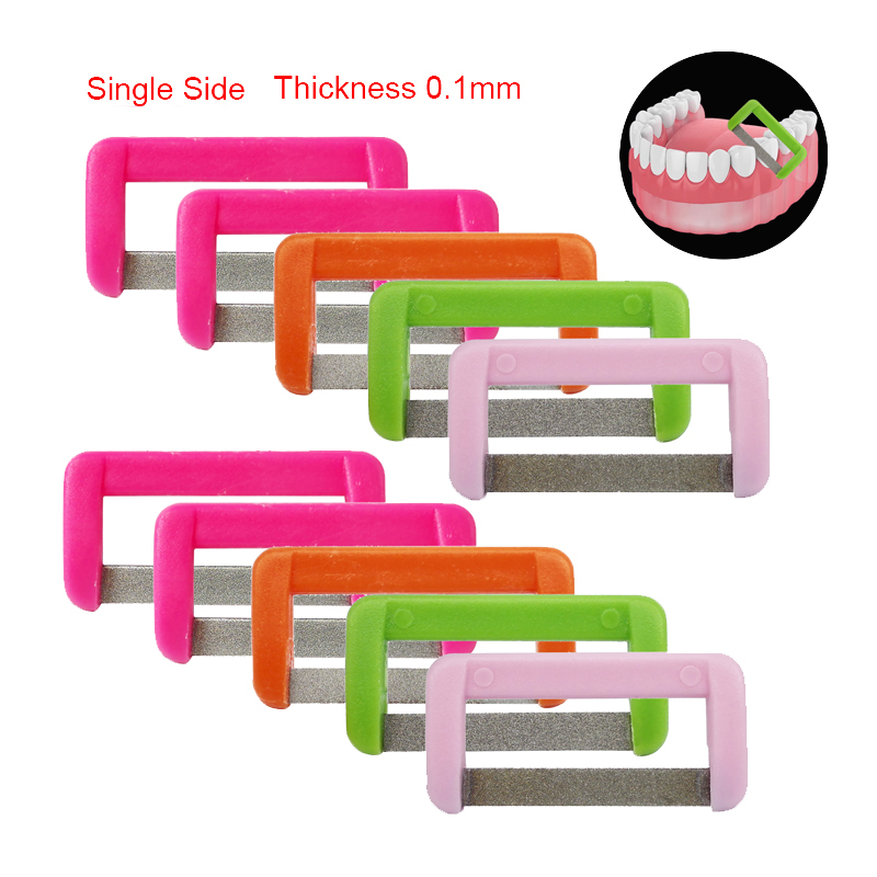 Dental interproximal Reduction Strips Orthodontic IPR Diamond Polishing Strips