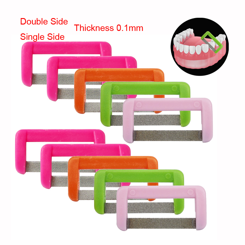 Dental interproximal Reduction Strips Orthodontic IPR Diamond Polishing Strips