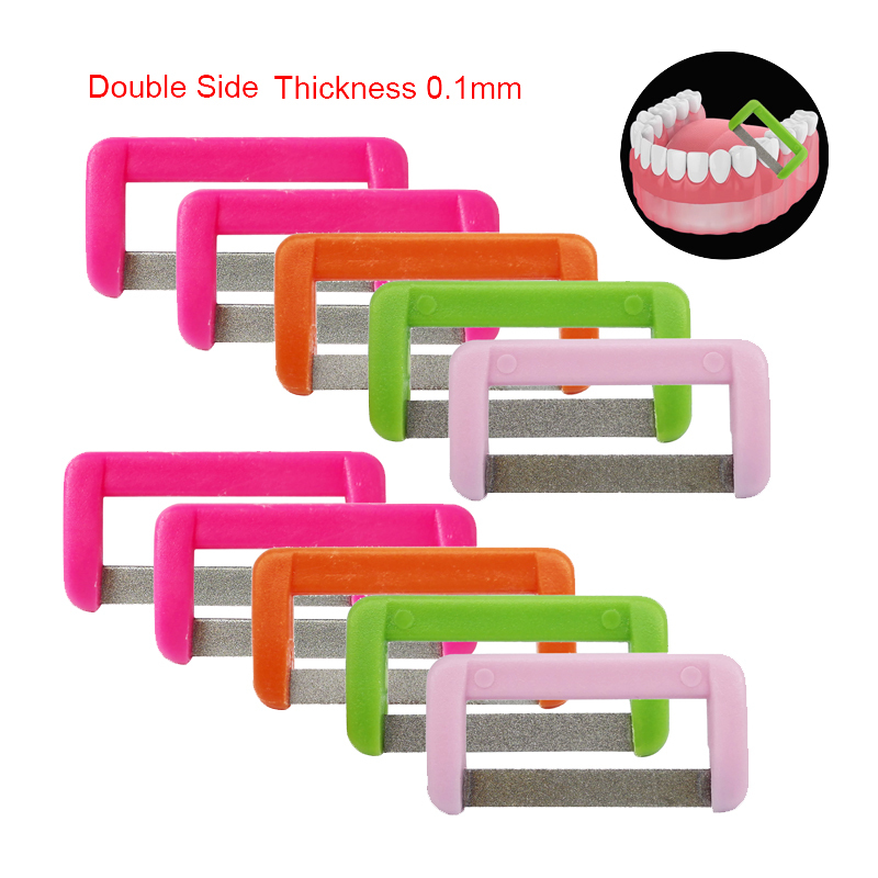 Dental interproximal Reduction Strips Orthodontic IPR Diamond Polishing Strips