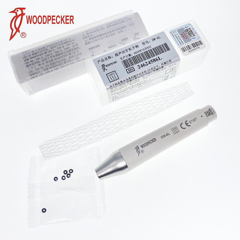 Woodpecker HW-6L Dental Ultrasonic Scaler Handpiece with LED Fit EMS SATELEC