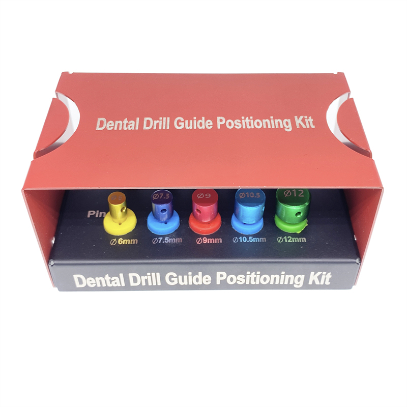 Dental Implants Guide Drills Positioning Kit Titanium Guided Surgery Pins 10pcs
