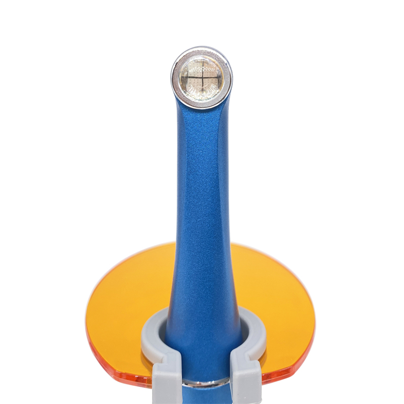 Dental Wireless Cordless LED Curing Light 2500mw 1 Second Cure Lamp 7 Point Lens