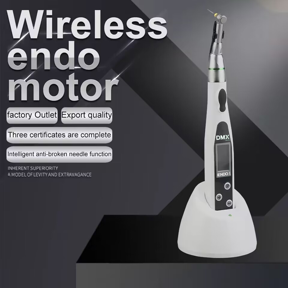 DMXDENT iENDO-Ⅰ 16:1 Dental LED Wireless Endodontic Endo Motor Contra Angle Root Canal Treatment