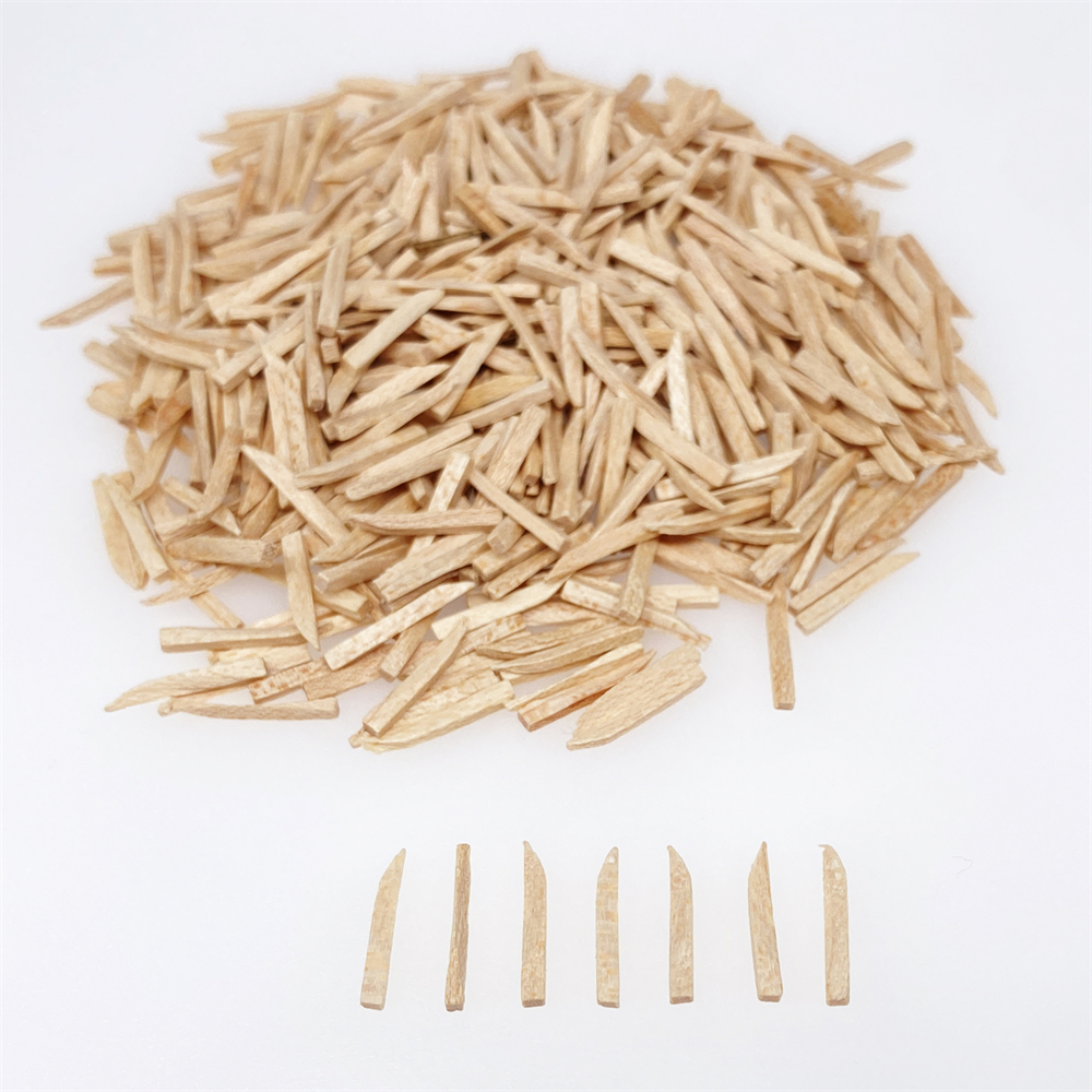 NEW DENTAL DISPOSABLE CURVED CONTOURED WOOD WEDGES NATURAL 500/PK SMALL SIZE