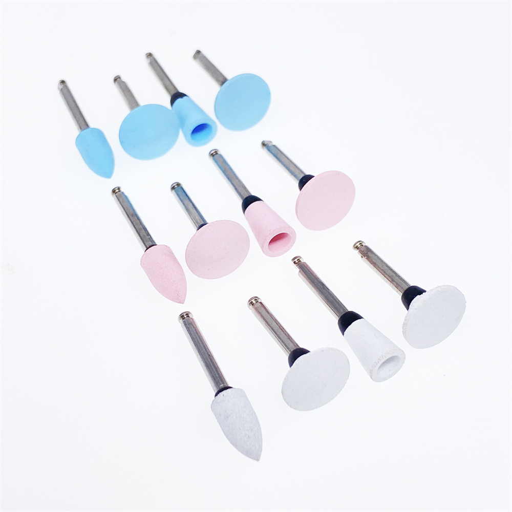 Dental Composite Polishing Burs Kit RA 2.35mm Silicone Polisher for Contra Angle