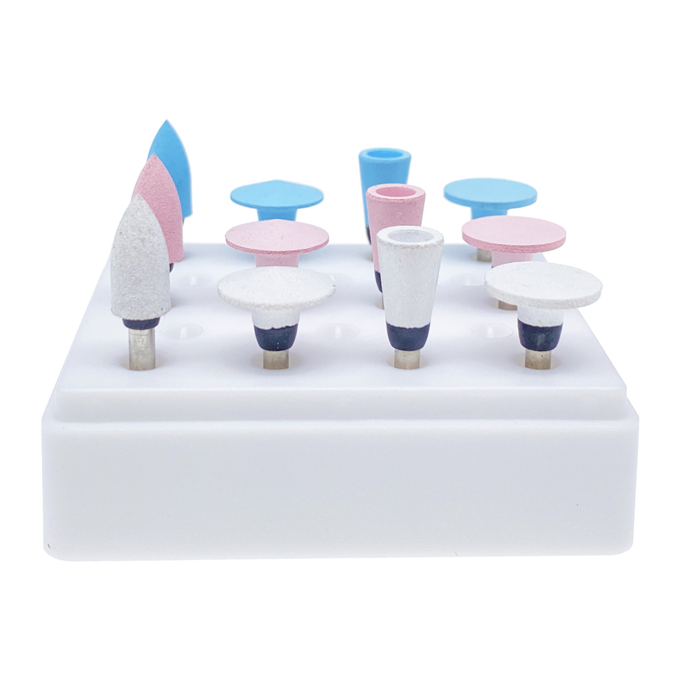 Dental Composite Polishing Burs Kit RA 2.35mm Silicone Polisher for Contra Angle