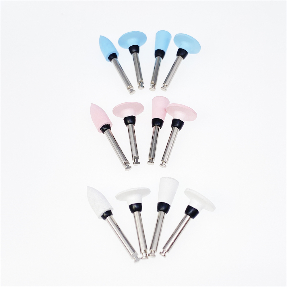 Dental Composite Polishing Burs Kit RA 2.35mm Silicone Polisher for Contra Angle