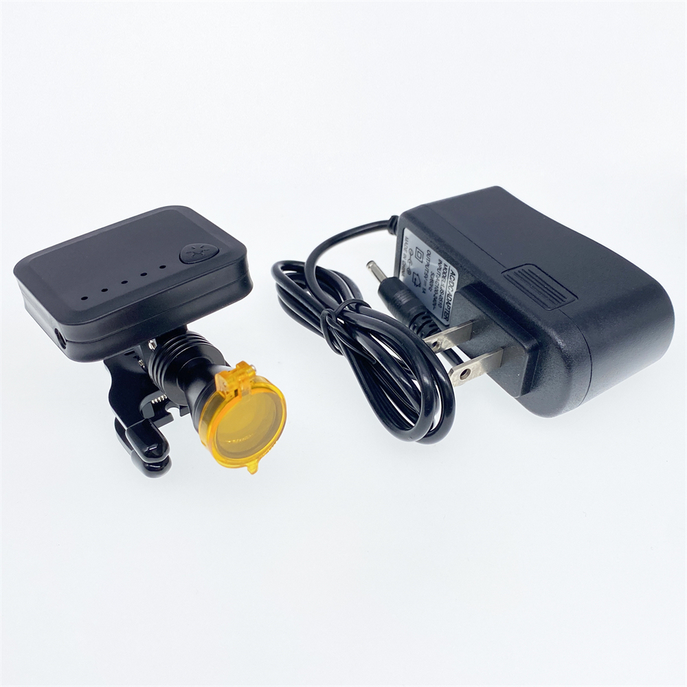 Dental Medical 5W LED Wireless Clip-on Head Light with Optical Filter