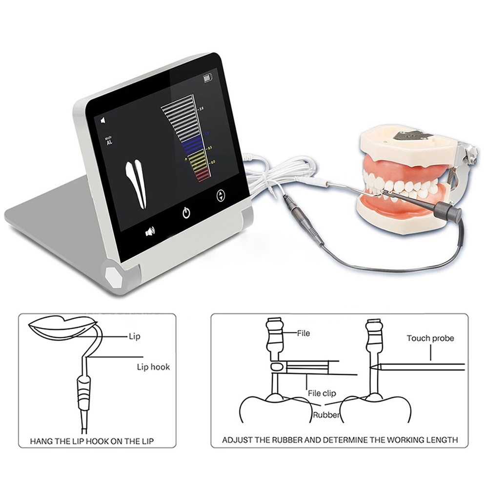 Dental Endodontic Apex Locator Finder Root Canal Measurement 4.8" LCD