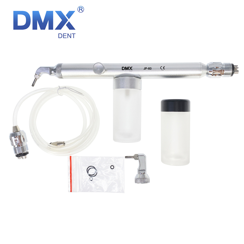 DMXDENT JP-60 M4 Dental Alumina Air Polisher Abrasion Sandblasting Gun 4 Holes