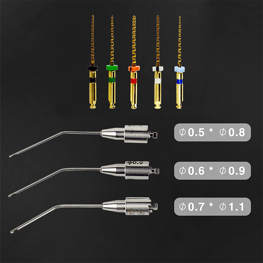 Dental Broken Root Canal File Extractor System Endodontic Endo Files Removal Kit