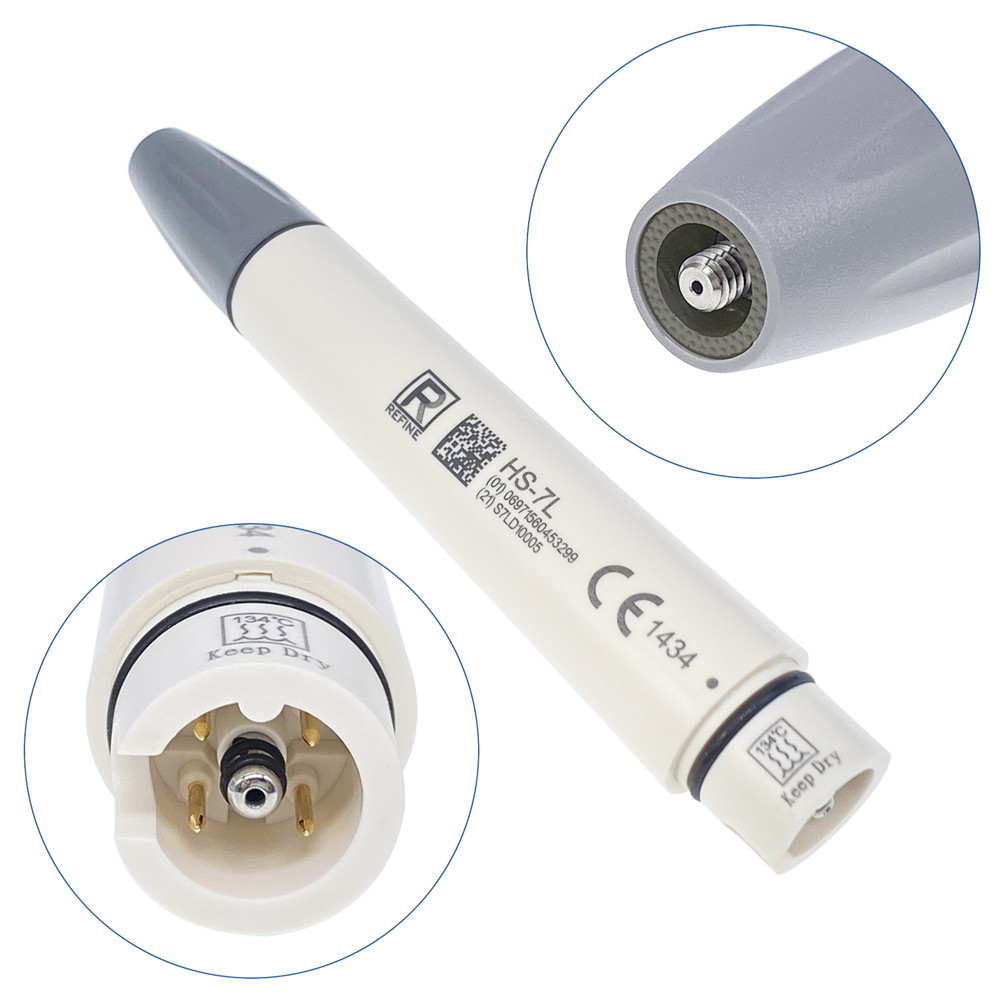 REFINE Dental Ultrasonic Scaler Handpiece LED HS-7L fit Satelec ACTEON Newtron