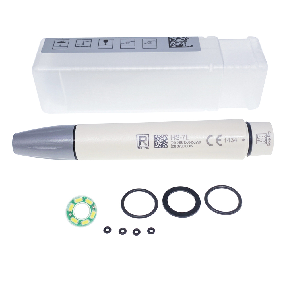 REFINE Dental Ultrasonic Scaler Handpiece LED HS-7L fit Satelec ACTEON Newtron