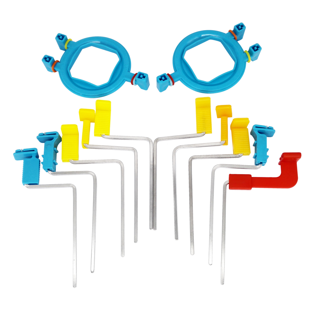 12 Pcs Dental Film Positioning & Digital Phosphor Plate Positioner System Holder