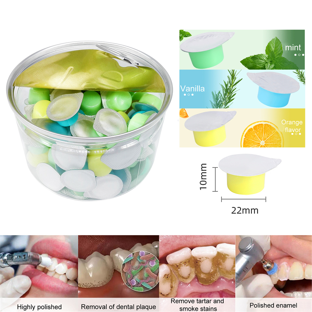 80Cups Dental Tooth Polishing Paste Teeth Whitening Polisher Whitener Stain Remover