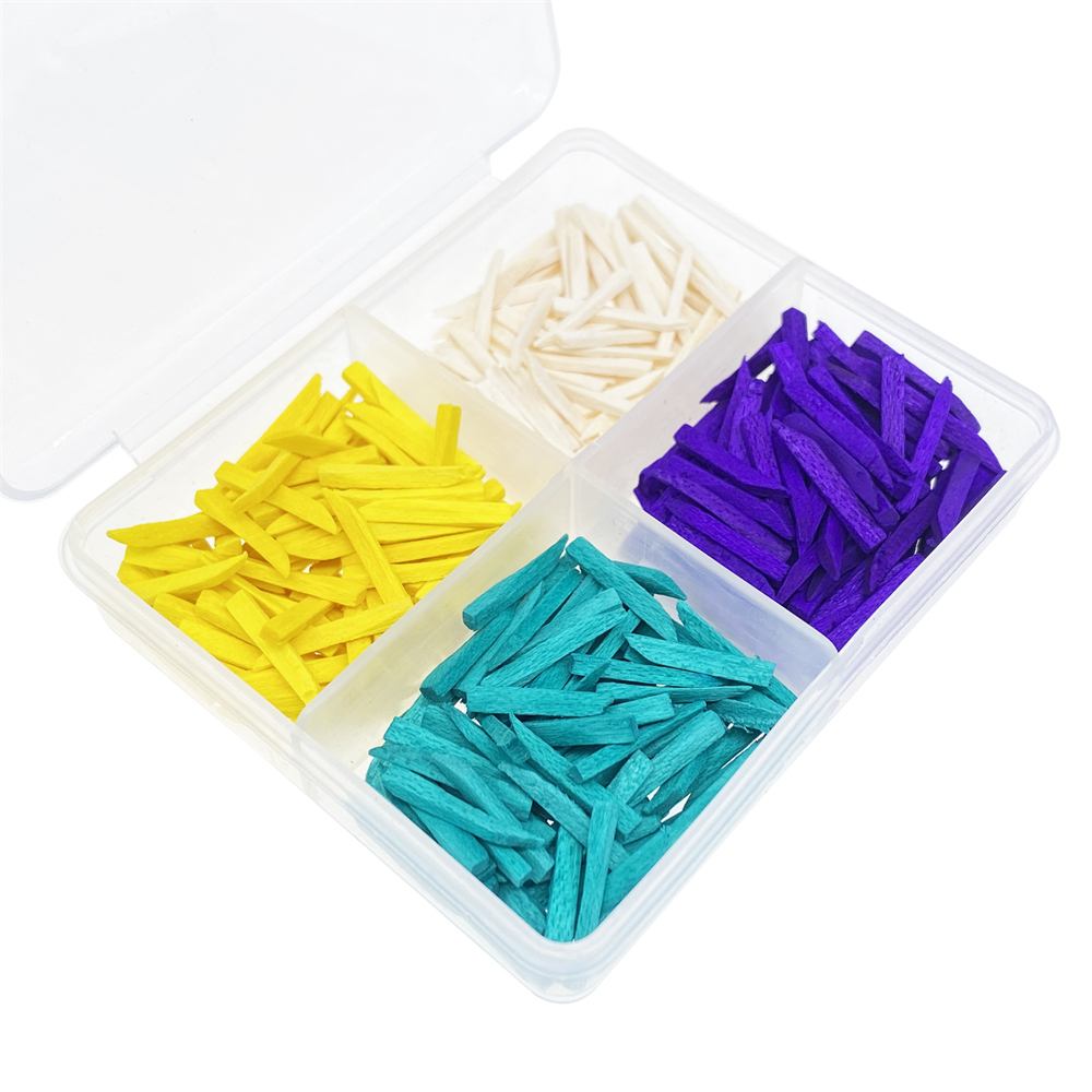 400pcs Mixed Dental Interdental Composite Contoured Wood Wooden Wedges matrices